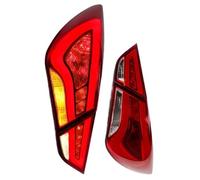AKSDYIR Rear Lights Compatible With Sonata 6th Gen 2011 2012 2013 2014 Tail Lights Assembly Stop Brake Lamp Turn Signal(Red Clear)