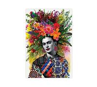 AKSEKA Frida Kahlo 3 Canvas Poster Wall Art Decor Print Picture Paintings for Living Room Bedroom Decoration Unframe-style 12x18inch(30x45cm)