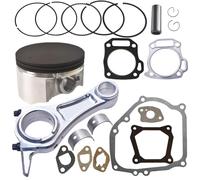 AKSGKGQ Billet Rod（3.328） Kit 70mm Ceramic Coated Flat Top Piston .550 for the Harbor Freight Predator 212cc Hemi and Non-Hemi versions Engine.