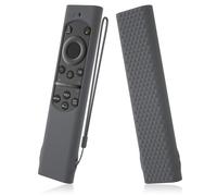 AKSHFETH Protective Silicone Case for Samsung Bn59-01388a/BN59-01385A Smart Tv Remote Silicone Cover Sleeve Compatible with Samsung BN59-01388A/TM2280E with Lanyard (Dark Grey)