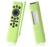AKSHFETH Silicone Cover for Samsung BN59-01480A Solar Remote Control 2025, Compatible with TM2560E TM2360E BN59-01432A BN59-01455A Remote Protective Case Cover (Glow Green)