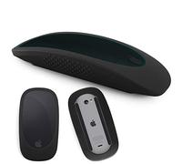 AKSHFETH Silicone Mouse Cover for Apple Magic Mouse 2 Silicone Case Sleeve Compatible with Apple Mouse 2 Skin Anti-Drop Mouse Grip(Black)