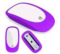 AKSHFETH Silicone Protector for Apple Magic Mouse, iMac Magic Mouse Cover Case - Anti-Drop Protective Sleeve (Purple)