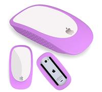 AKSHFETH Silicone Protector for Apple Magic Mouse, iMac Magic Mouse Cover Case - Anti-Drop Protective Sleeve (Lavender Purple)