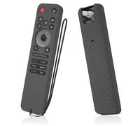 AKSHFETH Silicone Remote Control Case for LG MR25GA, Compatible with 2025 LG OLED Smart TVs C5, B5, G5, M5 Series, with Lanyard (Dark Grey)