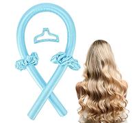 Akshved Heatless Curling Rod Headband for Long Hair, No Heat Hair Curler Rollers Set can Sleep in Overnight, Satin Curl Ribbon Hair Wrap with Scrunchie and Hair Clips Gets Natural Waves(Multi Color)