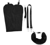 AKSIQIOL 1 Piece Neck Pillow Case Organizer,Stuffable Neck Pillow for Travel,Adjustable Portable Travel Pillow, Clothes for Comfort, for Car, Train & Plane Journeys