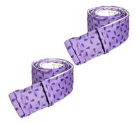 AKSIQIOL 2 Pcs Cake Pan Strips - Absorbent Cotton Baking Strips for Even Baking, Prevents Crowning & Ensures Flat, Clean Edges