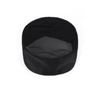 AKSIQIOL Adjustable Chef Hat, Breathable Mesh Skull Cap for Kitchen, Cooking, Bakers & Food Service, Unisex Professional Catering Beanie (Black)