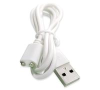 AKSIQIOL Magnetic USB Charger Cable ， Replacement Charging Cord with Strong Magnet for Wireless Massagers & Smart Devices ， 7mm Dual Pin, 0.8m Long-Lasting Safe Charging