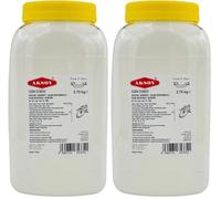 AKSOY 100% Pure Corn Starch | 2.75 KG Airtight Container | All Natural Thickener for Soups, Stews, Gravy, Baking Pies, Puddings & Cakes | Non-GMO, Vegan, Food-Grade (Pack of 2)