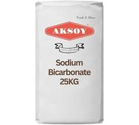 Aksoy Baking Soda 25KG | Pure Sodium Bicarbonate Powder Food Grade for Cleaning, Cooking, Bath Bombs & Laundry | Bicarbonate of Soda Bulk Supply