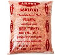 Aksoy Canadian Red Split Lentils 25KG | Premium Red Lentils High in Protein & Fibre | Quick Cook Dal, Soups, Curries & Masoor Dal | Non-GMO Vegan Bulk Supply
