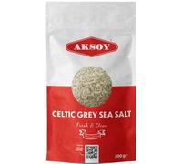 Aksoy Celtic Grey Sea Salt Coarse 500g Natural Mineral-Rich Sea Salt, Traditionally Harvested