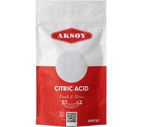 Aksoy Citric Acid Food Grade 3KG Non-GMO, Anhydrous, Make Your Own Bath Bomb, No Additives, Sour Drinks, Household Cleaning with Citric Acid Powder (Packaging May Vary)