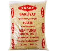 Aksoy Cracked Wheat Coarse Bulgur 5kg | Natural, Whole Grain, and Nutritious Bulgur, Perfect for Cooking, Soups, and Pilafs with Exceptional Taste and