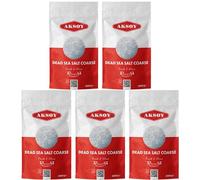 Aksoy Dead Sea Salt 10kg - 100% Natural Coarse Mineral Bath Salts Dead Sea Bath Salt for Soothing Baths, Skincare, Beauty & Relaxation - 10kg Bucket
