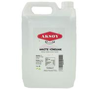 Aksoy Distilled White Spirit Vinegar 5L | Ideal for Cleaning, Pickling, Marinating, Cooking & Natural Weed Control - Multi-Purpose, Descaling & Odour Removal