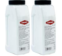 Aksoy Double Acting Baking Powder 1KG | All-Purpose Leavening Agent for Cooking and Baked Goods, Desserts, Breads, & Cake | Vegan | Airtight Bulk Container (Pack of 2)