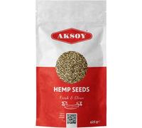 Aksoy Hemp Seeds 625gr - A Great Choice For Natural Flavor And Nutrients! Perfect For Smoothies, Salads, Yogurt, Soups, Baked Goods, Snacks, And More.
