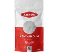 Aksoy Ingredients Xanthan Gum 250gr Powder Thickener Stabiliser Ideal for Making Soups Sauces Baking Ice Cream Vegan Vegetarian Resealable Pouche (Packaging may vary)