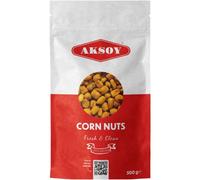 Aksoy Natural Craving Salted and Roasted Corn Nuts 500gr | Original Toasted Corn Kernels in Resealable Bag - Tasty and Crunchy Snack for Every Craving