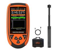 AKSTEST HFS-7311 Radiation Detector, High-Sensitivity Radiation Detector for X, Gamma, Alpha, Beta Rays, Real-Time Monitoring, LCD Display, Alarm Alerts, for Labs, Industrial & Personal Safety
