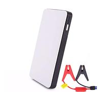 AKT Portable Mini Slim 20000mAh Car Jump Starter Power Bank 12V Engine Battery Charger Booster Car Battery Starter,White