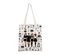 AKTAP 90s Witchy Gifts Witch Witchcraft Wiccan Movie Inspired Tote Bag Horror Satanic Goth Atheist Gift for Cr-Ft Movie Fans (Wiccan Tote)