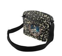 AKTAP A Court Of And Roses Series Gifts Book Lover Crossbody Bag City of Stars Light Shoulder Purse Bag For Travel Daily Use (CB, City of Stars Light Black H CB-HT2)