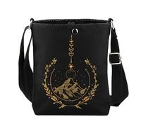 AKTAP A Court Of Thorns And Roses Gifts for Book Lover Tote Bag City of Starlight Night Court Gift for The Rhysand Fan (Night Court Crossbody Bag)