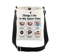 AKTAP Accordion Gifts Accordion Lover Gifts Things I Do Accordionist Crossbody Bag Accordion Player Gifts Folk Music Gifts (Accordionist Crossbody Bag)
