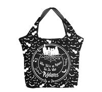 AKTAP Addams Musical Merch Gifts When You're An Addams You Do What Addams Do Or Die Foldable Grocery Bags Horror Movie Totes (TB, Do Or Die F TB-HT2)