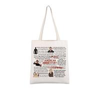 AKTAP American Horror TV Show Merch Horror Story Inspired Tote Bag Horror Gift Horror Movie Fans Cosplay Grocery Cloth Bags (Horror Story Tote)