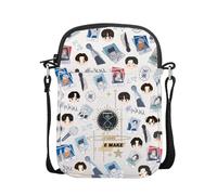 AKTAP At-Z 8 Makes 1 Team Merch Gifts Kpop Singers Mini Crossbody Bag Kpop At-Z Gifts At-Z Tour Cell Phone Bag for Fans (CB, 8 Makes 1 Team Mini CB-HT)
