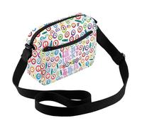AKTAP Bingo Player Gifts My Lucky Bingo Era Crossbody Purse Player Winner Bingo Balls Carrying Bag for Bingo Game Lover Gifts (CB, Lucky Bingo Era H CB-HT)