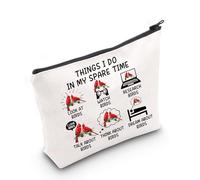 AKTAP Brothers Cosmetic Bag Brothers Movie Merch Gifts Prestige Worldwide Boats and Hoes Funny Movie Inspired Makeup Bag (Makeup Bag, Brothers MB-HT)
