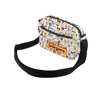 AKTAP Burgers TV Show Merch We’re Just Here for The Burgers Crossbody Bags Cartoon Character Shoulder Burger Fans Gifts (CB, For The Burgers H CB-HT2)