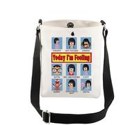 AKTAP Burgers TV Show Merchandise Gifts Tina Belcher Crossbody Bag for Bob's Family Fans Gift Burgers Cartoon Lover Gifts (CB, Ti-na CB-HT)