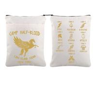 AKTAP Camp Half Blood Book Sleeve Percy Merchandise Heroes of Olympus Book Protector for Books Lover Gift Half Blood Merch (Percy Book Sleeve, ONE Size)