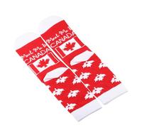 AKTAP Canada Gifts Meet Me In Canada Socks Canada Maple Leaf Socks for Women Men Canada Travel Souvenirs Gifts Canadian Merch (UK, Numeric, 20, Regular, Regular, Meet Me In Canada Socks-HT)