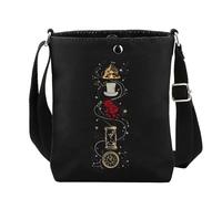 AKTAP Caraval Book Series Merch Caraval Inspired Crossbody Bag Stephanie Garber Gifts Fantasy Magic Book Lover Gifts (CB, Caraval CB-HT)