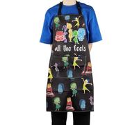 AKTAP Cartoon Emotion Gift Inside Movie All The Feelings Characters Apron Out Faces Merch Joy Anger Fear Sadness Chef Apron (All The Feelings Apron)