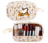 AKTAP Cartoon Tiiger Gift We’re Just Here for The T-ger Clear Makeup Bag Cartoon Movie Fans Gifts Animal Lover Cosmetic Pouch (CMB, Tiiger CMB-HT)