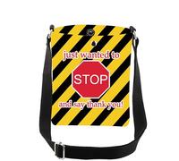 AKTAP Crossing Guard Gifts Just Wanted To Stop And Say Thank You Crossbody bag Stop Sign Shoulder School Crossing Guard Purse (CB, Just wanted to stop CB-HT)
