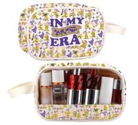 AKTAP Dwarfs Clear Makeup Bag in My Dopey Era Gift Dopey Character Print Cosmetic Pouch with Zipper for Fairy Tales Lover Gifts (CMB, Dwarf CMB-HT)