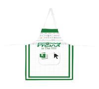 AKTAP Excel Spreadsheet Gifts Freak In The Sheets Apron File Data Character Bib Funny Data Analyst CPA Accountant Boss Gifts (CB, Freak Sheets Apron-HT2)