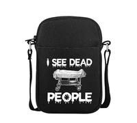 AKTAP Funeral Director Thank You Gifts for Women Crossbody Bag Mortician Handbag for Mortuary Science Student Graduation Gift (WB, Funeral Directors Mini-HT)