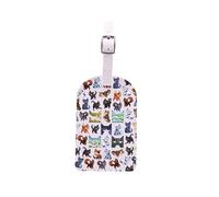 AKTAP Funny W Cats Luggage Tag Cute B-uestar Cats Gift Join The Revolution Burn It Down Baggage Tag Shadow-Clan Cat Merch (Many Cats Tags-2)