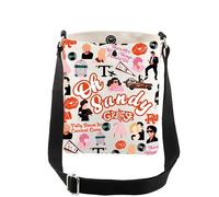 AKTAP Grease Musical Merch Oh Sandy Grease Movie Crossbody Bag Rydell High Broadway Theater Gifts D&S Fan Shoulder Handbag (CB, Oh Sandy Grease CB-HT)